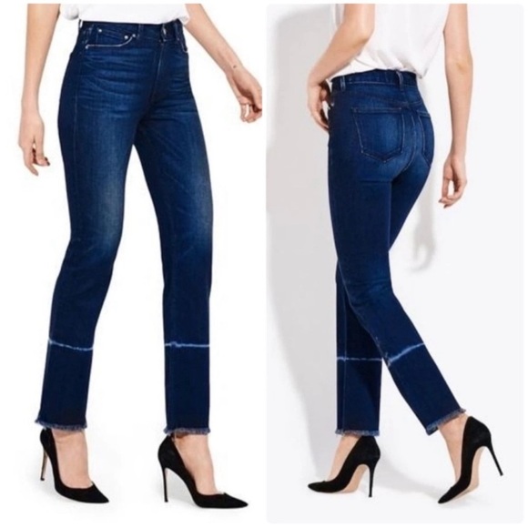 AYR Denim - AYR The Aloe High Rise Straight Leg Jeans